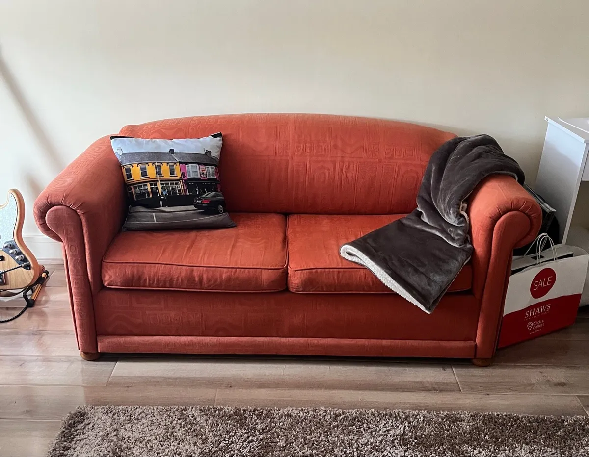2 seater sofa bed - Image 1