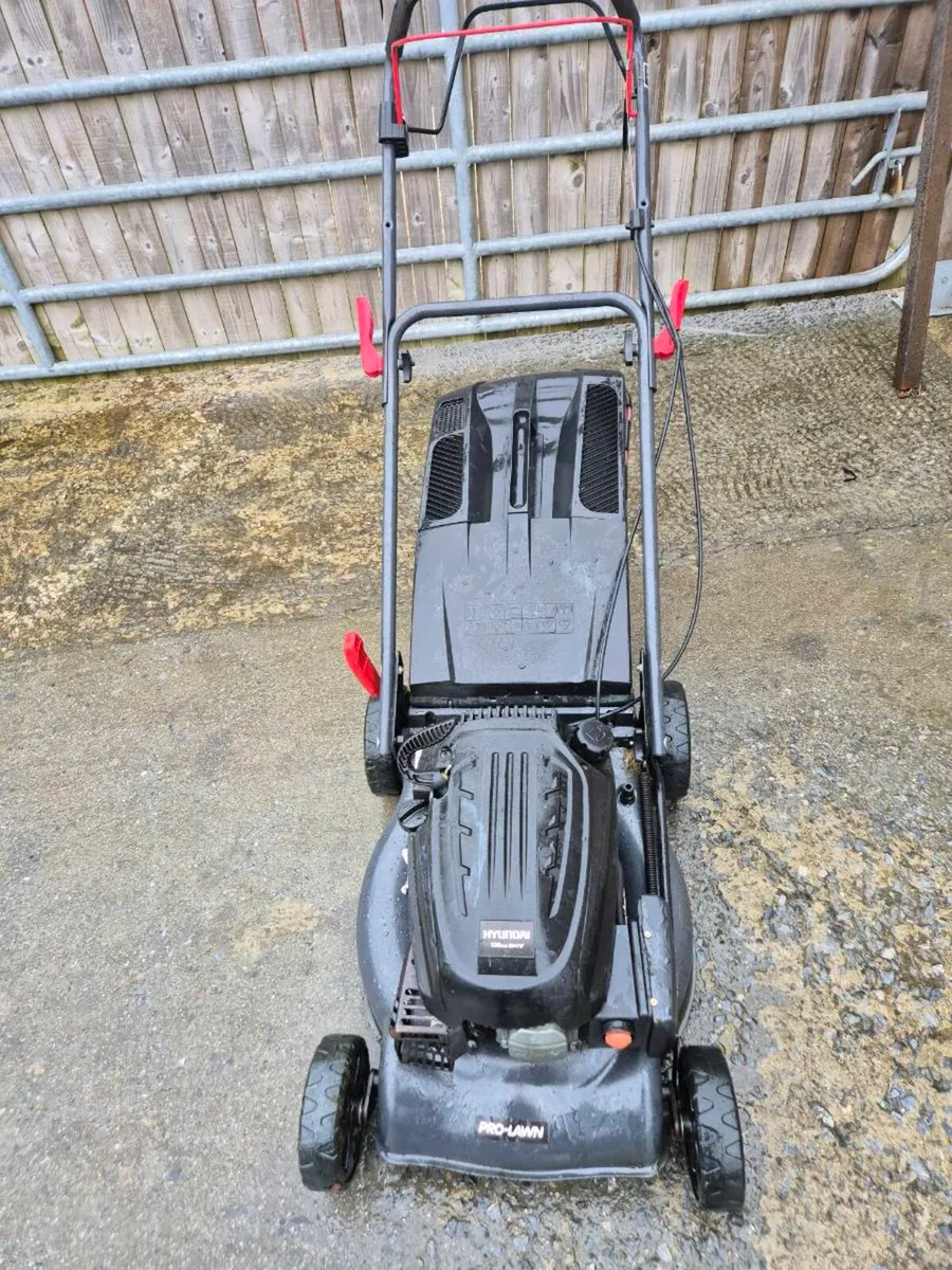 Hyundal self Drive lawnmower - Image 1