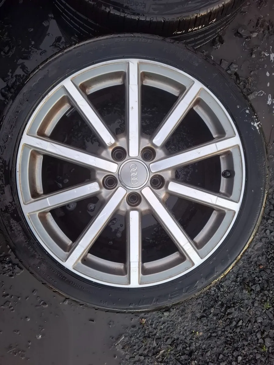 18" Audi,  Vw,  Seat,  Skoda Alloys with tyres - Image 1