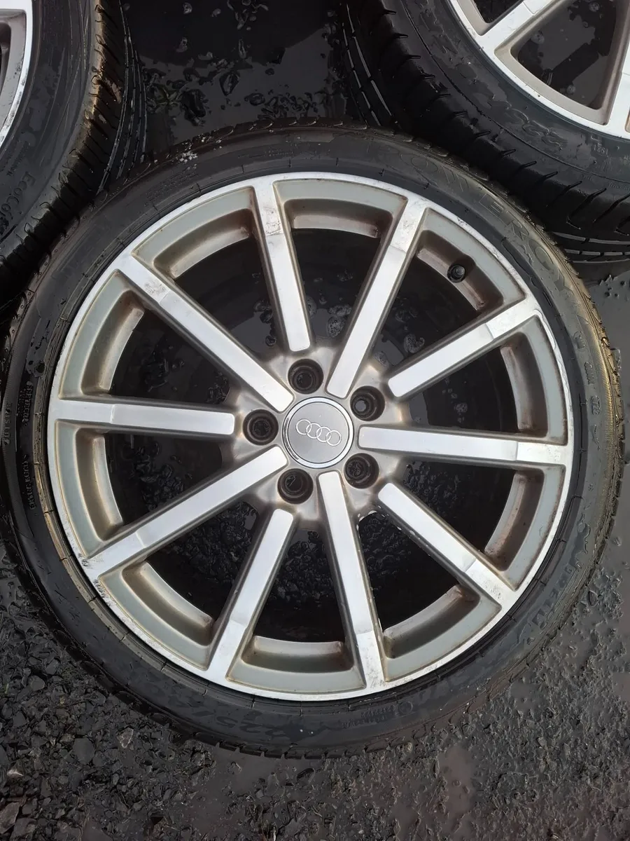 18" Audi,  Vw,  Seat,  Skoda Alloys with tyres - Image 4