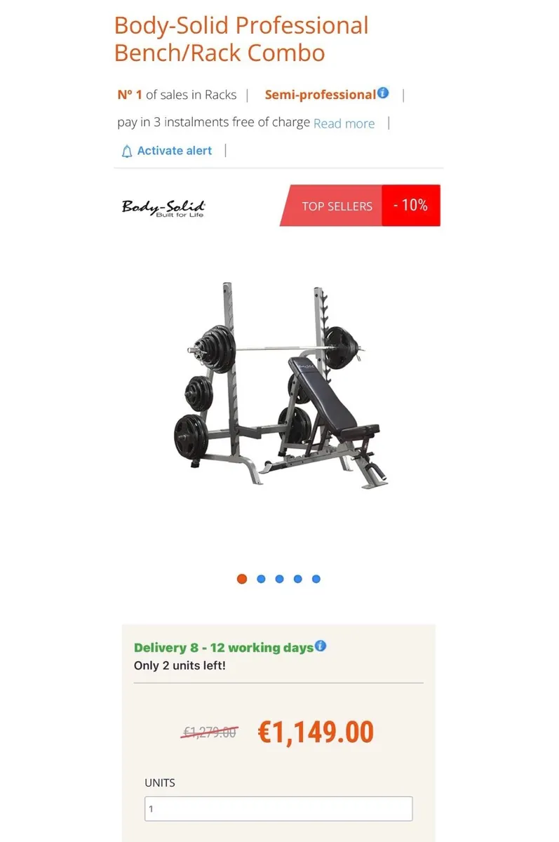 Gym equipment - Image 1