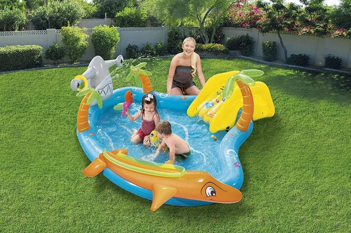 Sea Water Play Centre 280x257x87cm Kids Pool - Image 2