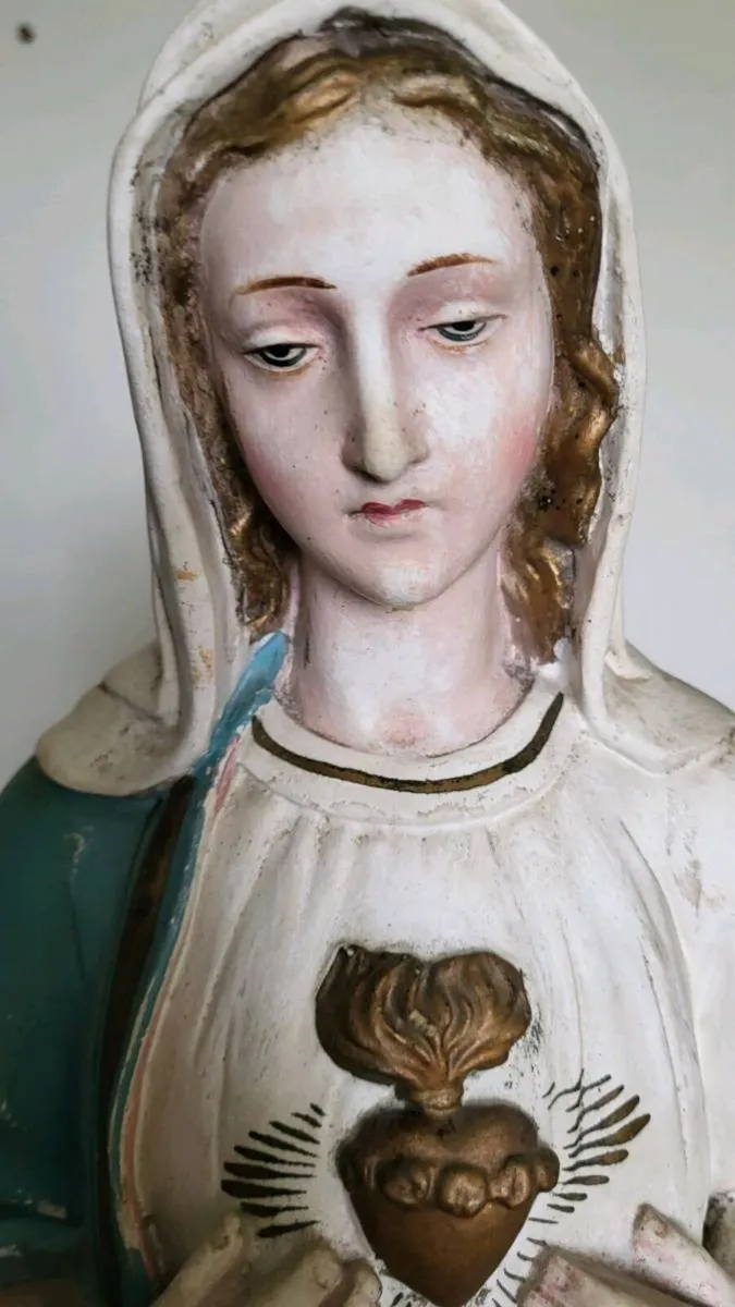 Religious Statues – Sacred Heart Mary, Child of Pr - Image 1