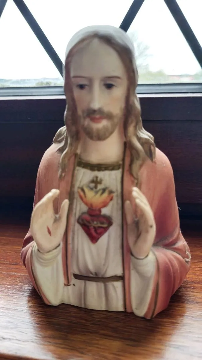 Religious Statues – Sacred Heart Mary, Child of Pr - Image 3
