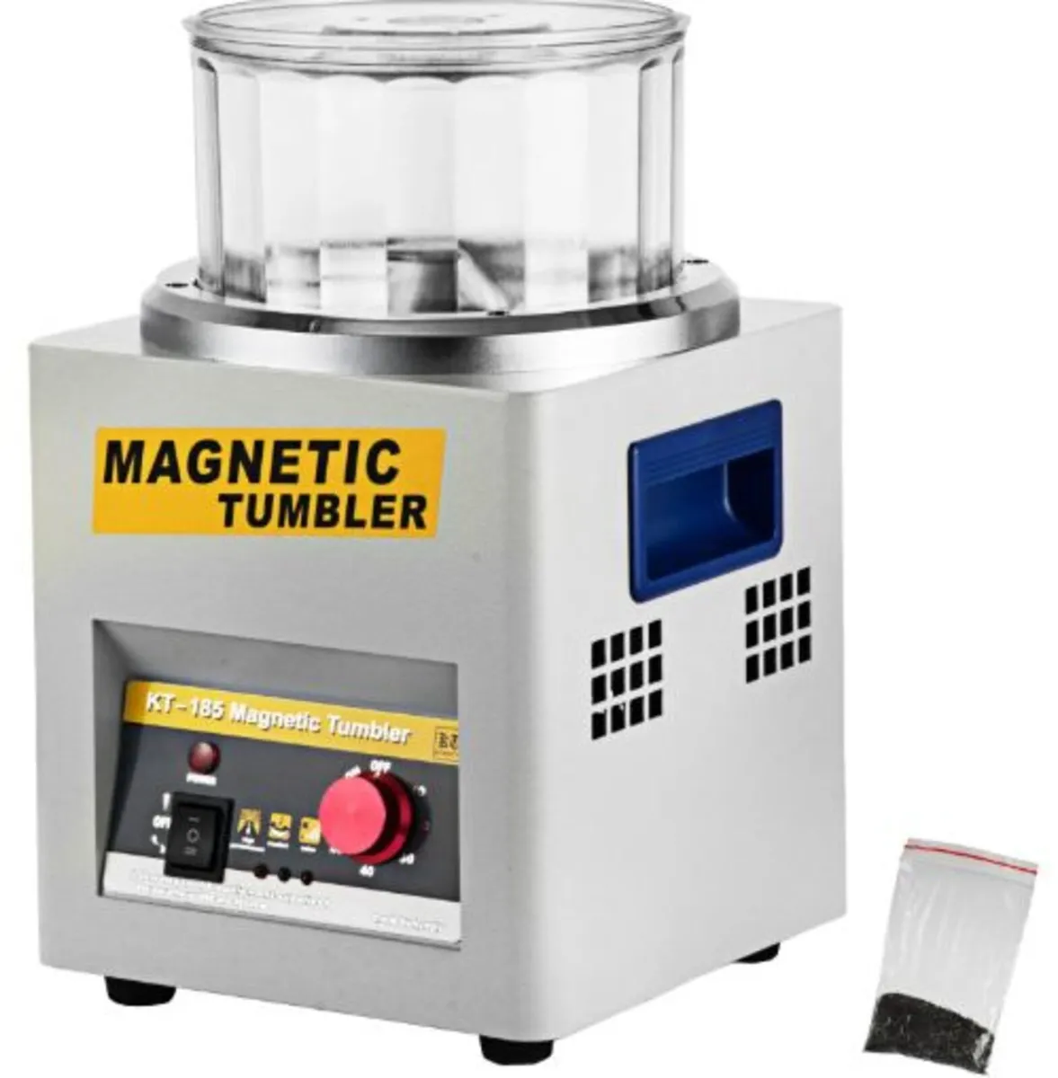 185 Magnetic Tumbler 180mm Jewelry Polisher Tumble - Image 1