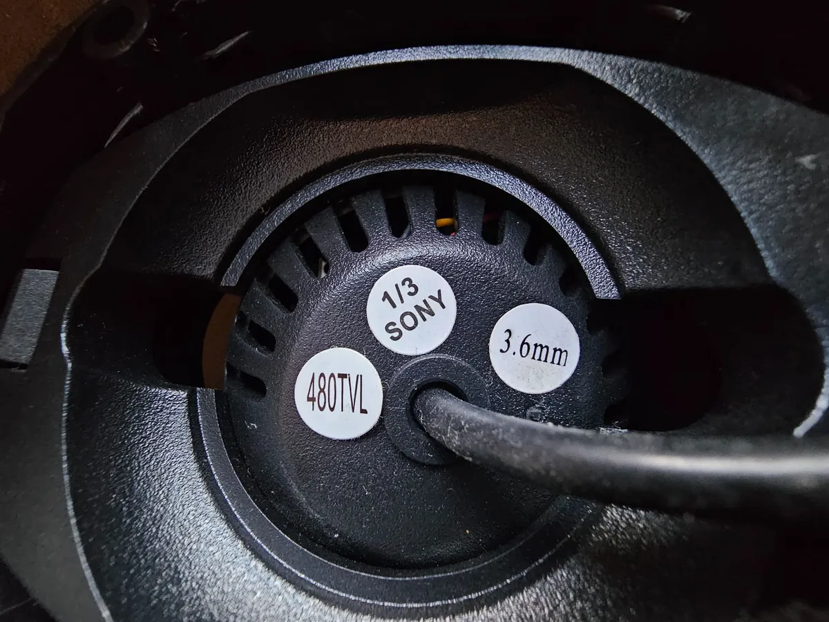 CCTV camera Sony sensor 3.6mm lens colour - Image 2