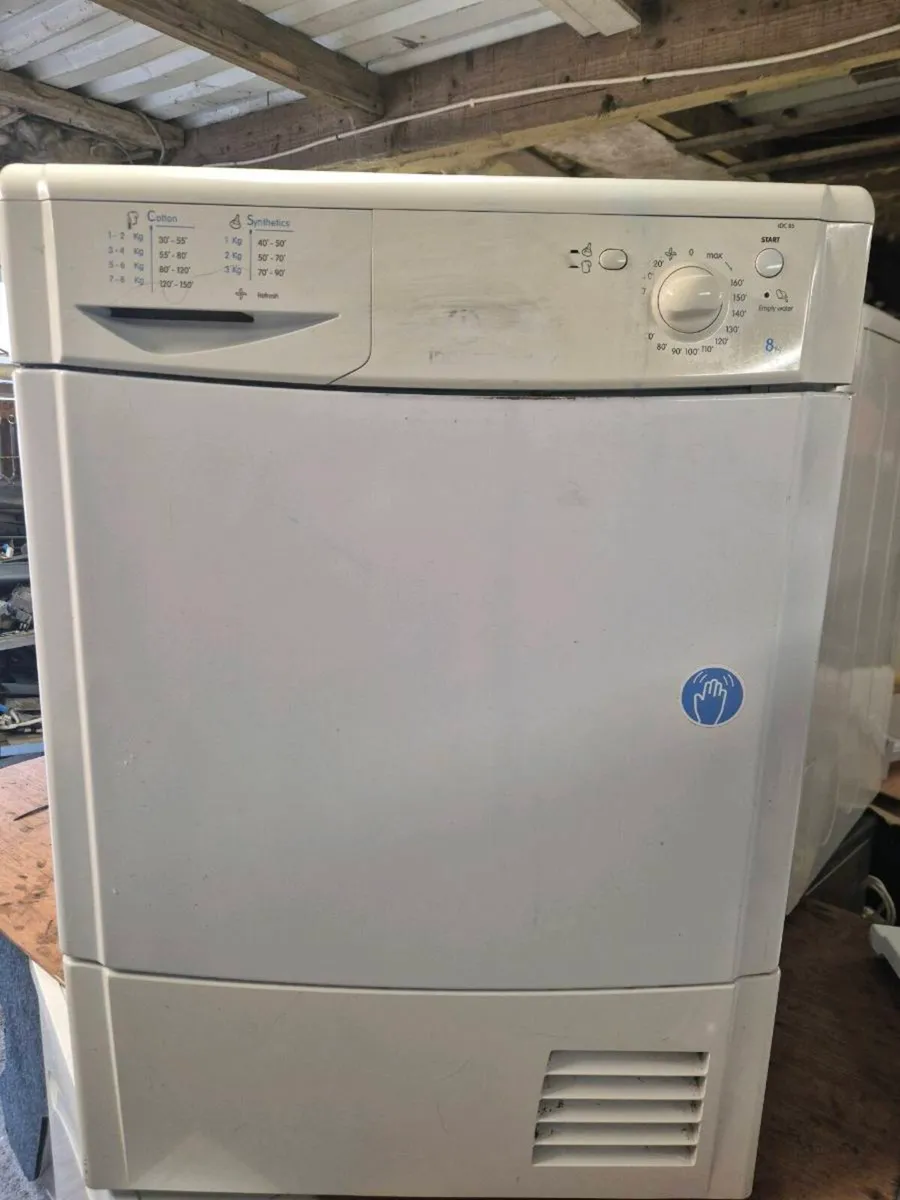 Indesit 8kg condenser dryer for sale