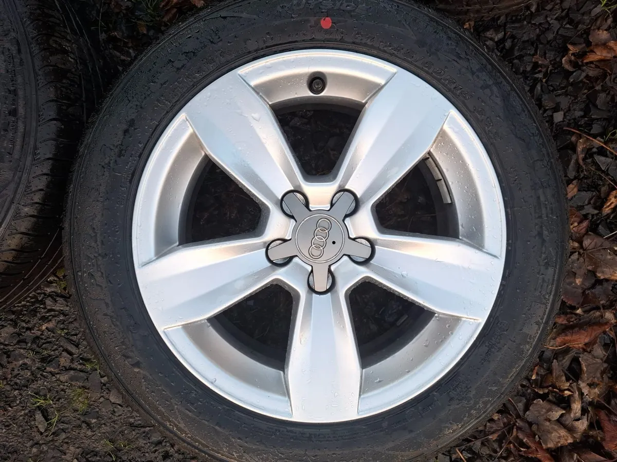 15" Audi A1, Polo,  Ibiza,  Fabia Alloys with tyre - Image 4