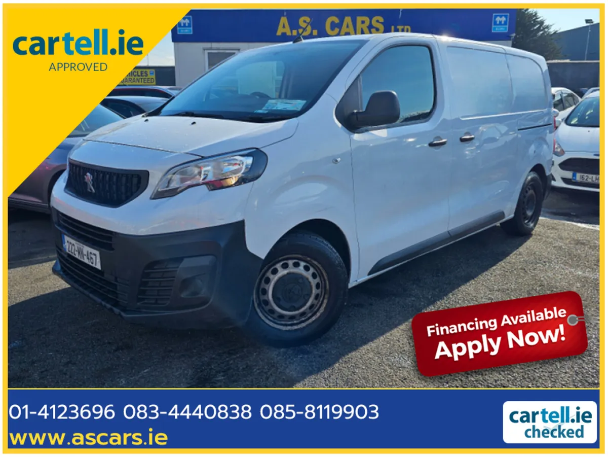 Peugeot Expert ACTIVE TWIN SLIDING DOORS ** 3 SEAT - Image 1
