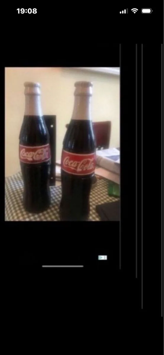 Very Rare Coca Cola Door Handles - Image 1