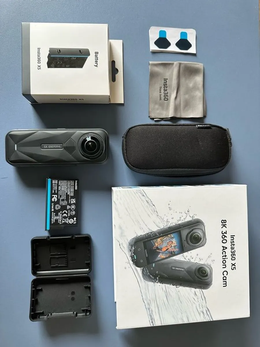 Insta 360 X5 + Spare Battery - Image 1