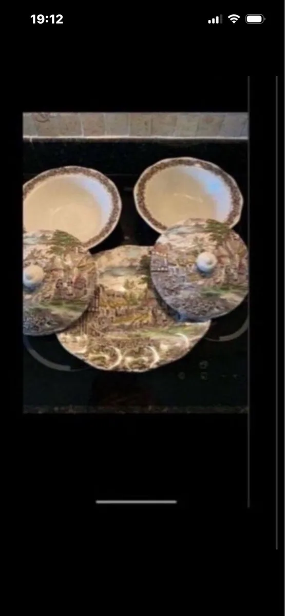 Vintage Enoch Wedgwood - Old English Village - Image 1