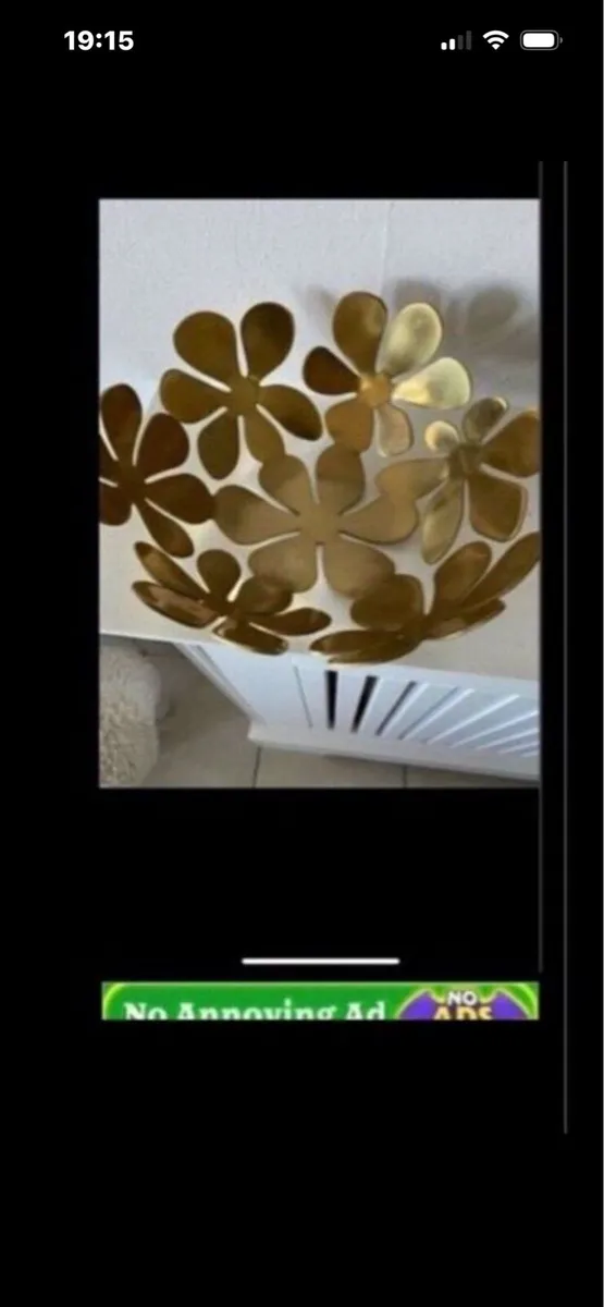 Vintage Brass Fruit Bowl - Image 2