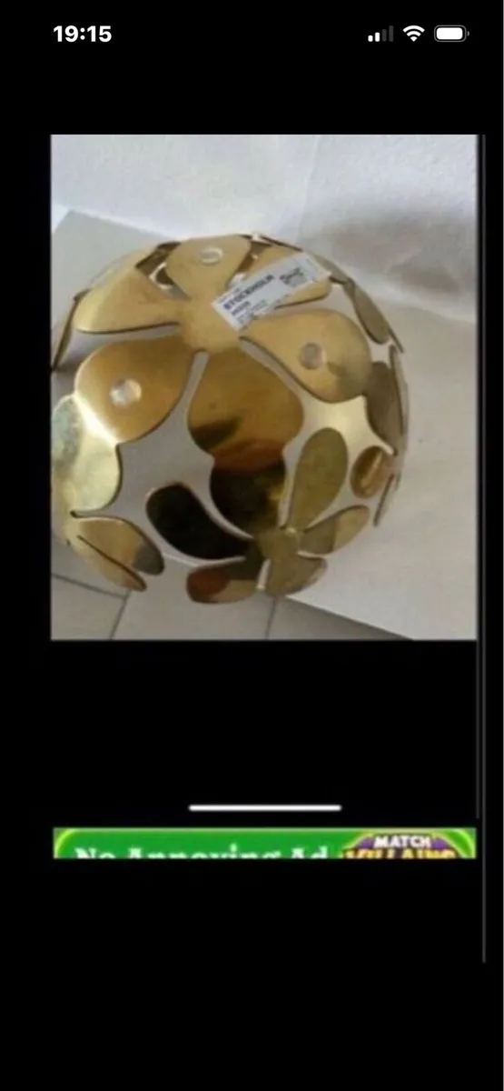 Vintage Brass Fruit Bowl - Image 3