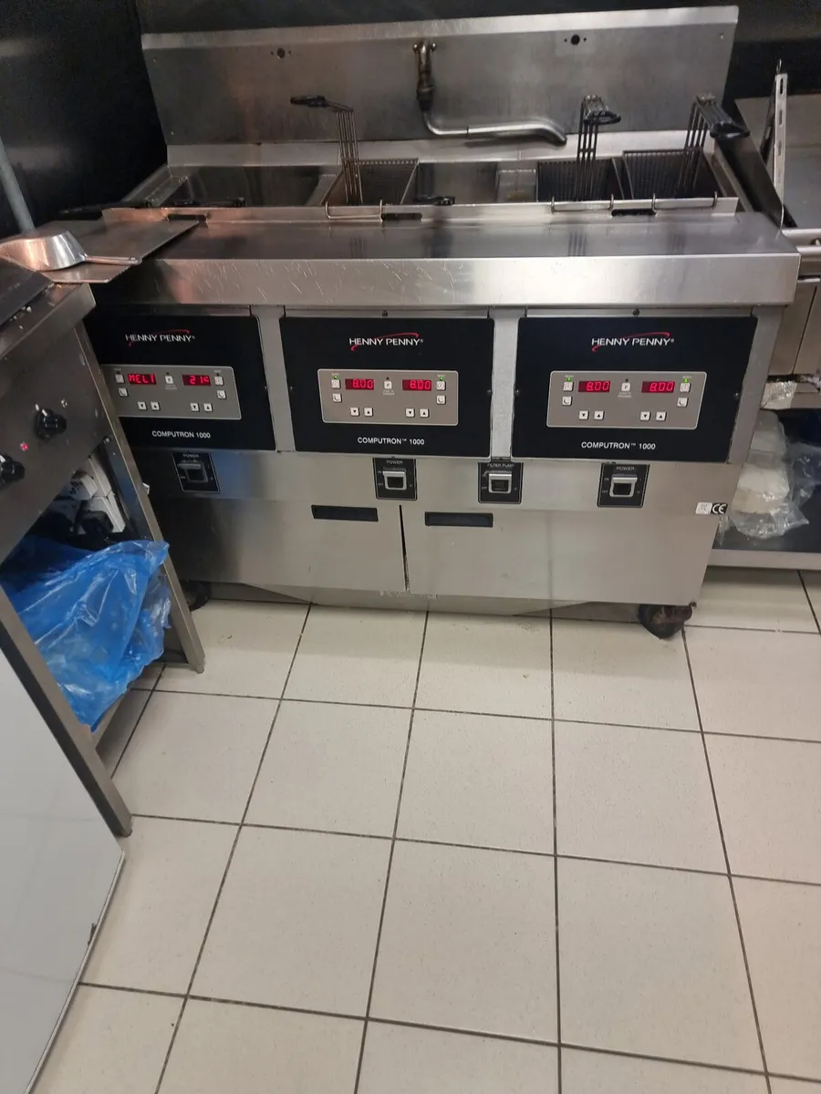 Henny Penny gas fryer 6 basket - Image 3