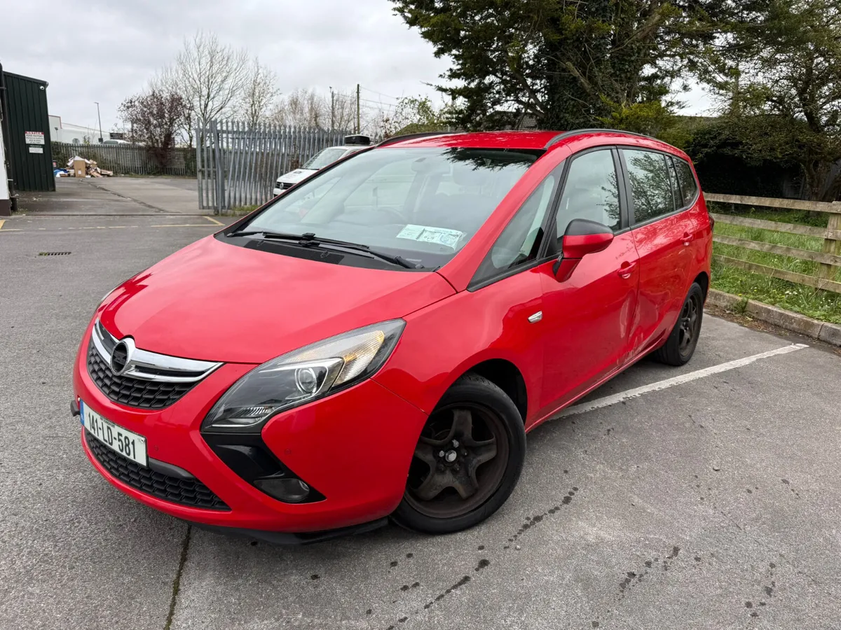 2014 Vauxhall Zafira 2.0d Nct 08.2026 7 Seater - Image 2