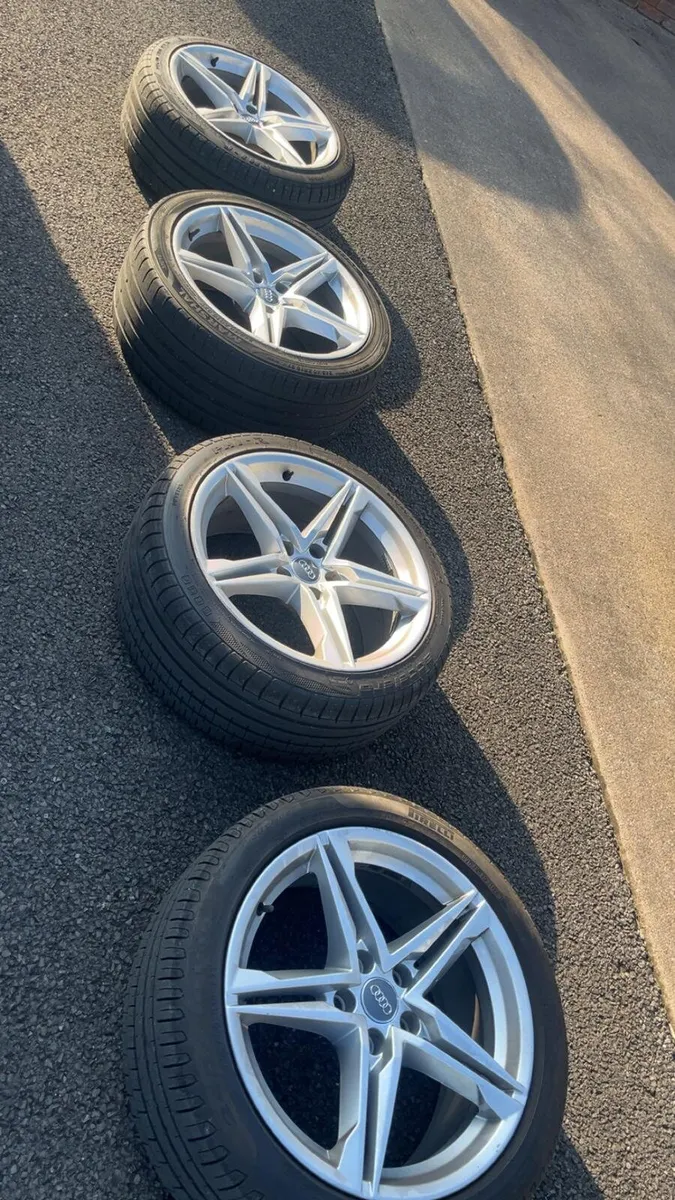 18" Audi S-Line Alloys 245/40/18 - Image 1