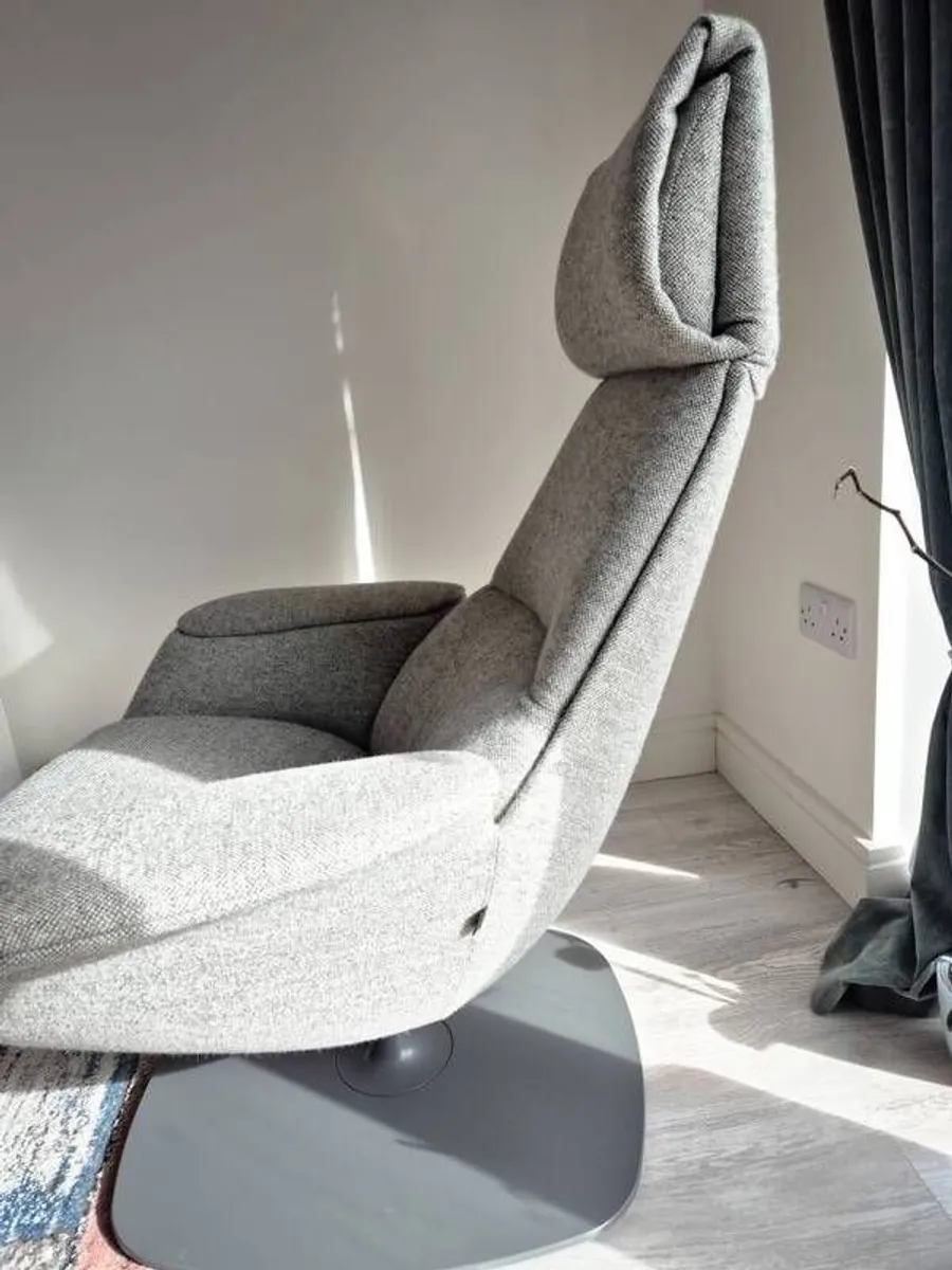 Authentic Coalesse Massaud Lounge Chair & Storage Ottoman (Designer) - Image 2