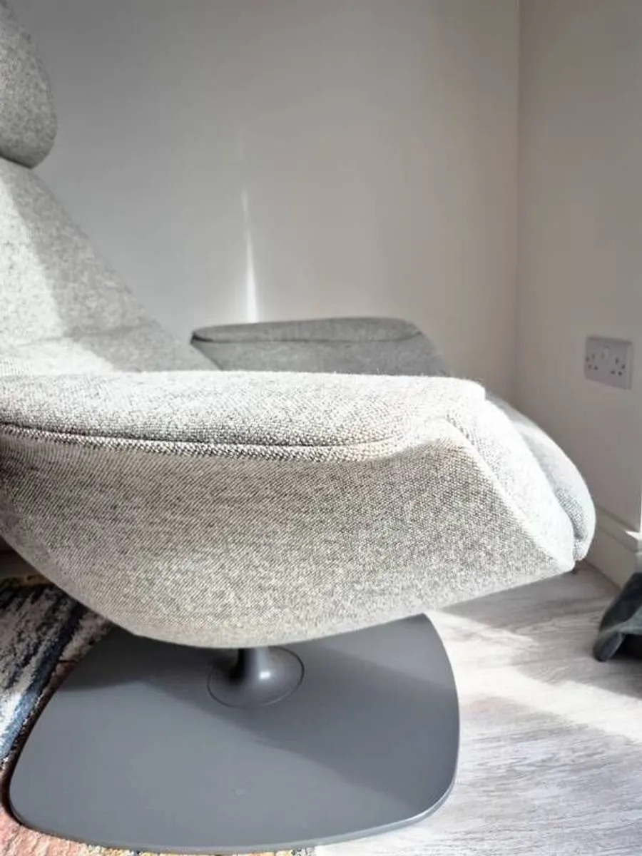 Authentic Coalesse Massaud Lounge Chair & Storage Ottoman (Designer) - Image 3