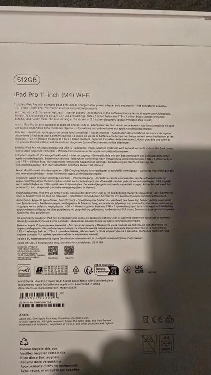 Brand New IPad 11 Pro M4 512GB - Image 2