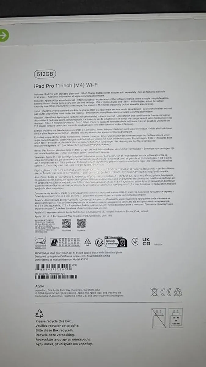 Brand New IPad 11 Pro M4 512GB - Image 3