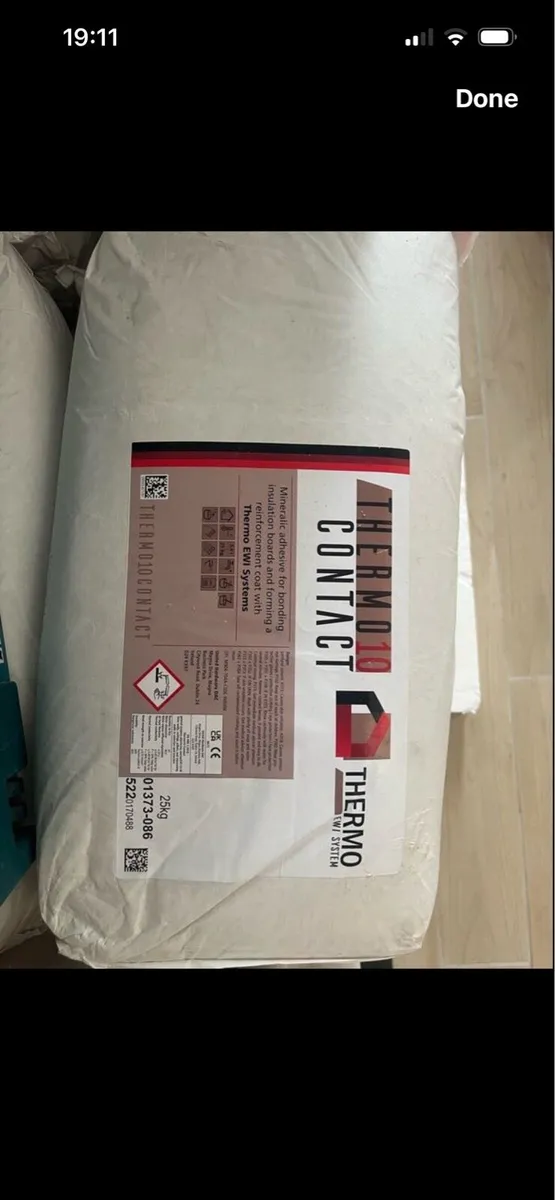 Bonding adhesive for outside insulation