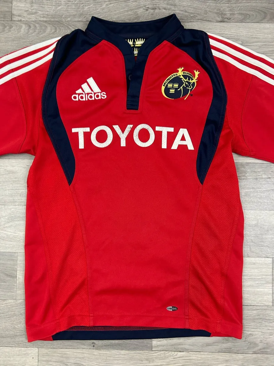 Vintage 2007 Adidas Munster Rugby Jersey Shirt - Image 2
