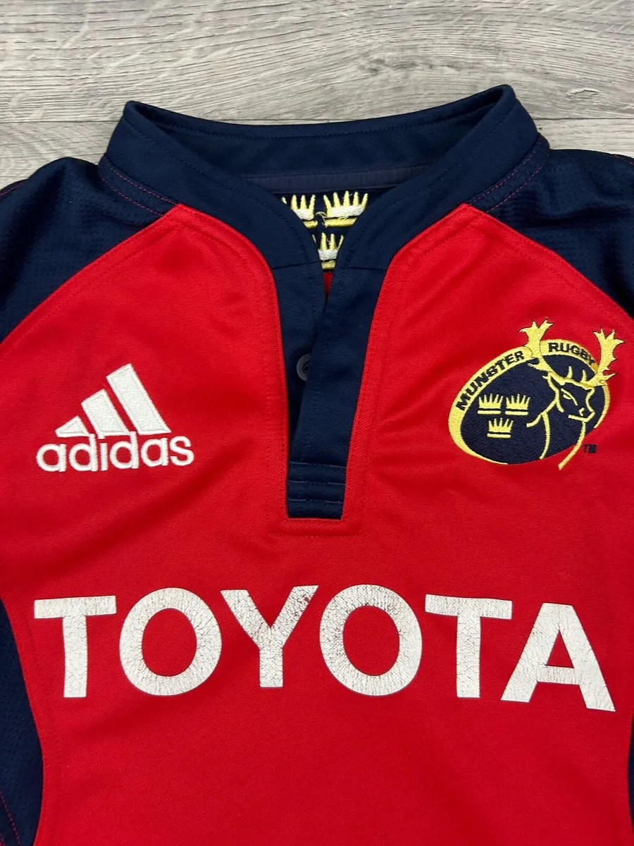 Vintage 2007 Adidas Munster Rugby Jersey Shirt - Image 3