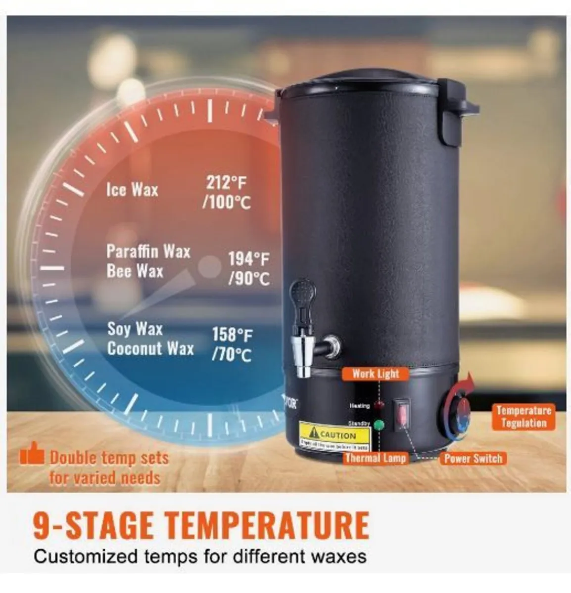 Wax Melter for Candle Making 10Liter - Image 2