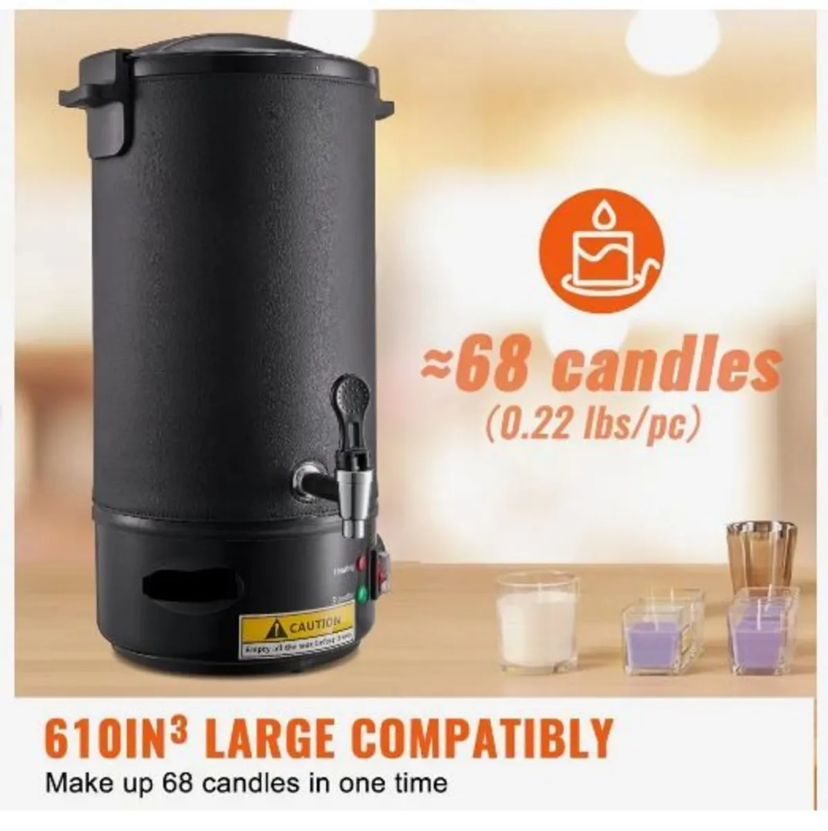 Wax Melter for Candle Making 10Liter - Image 4