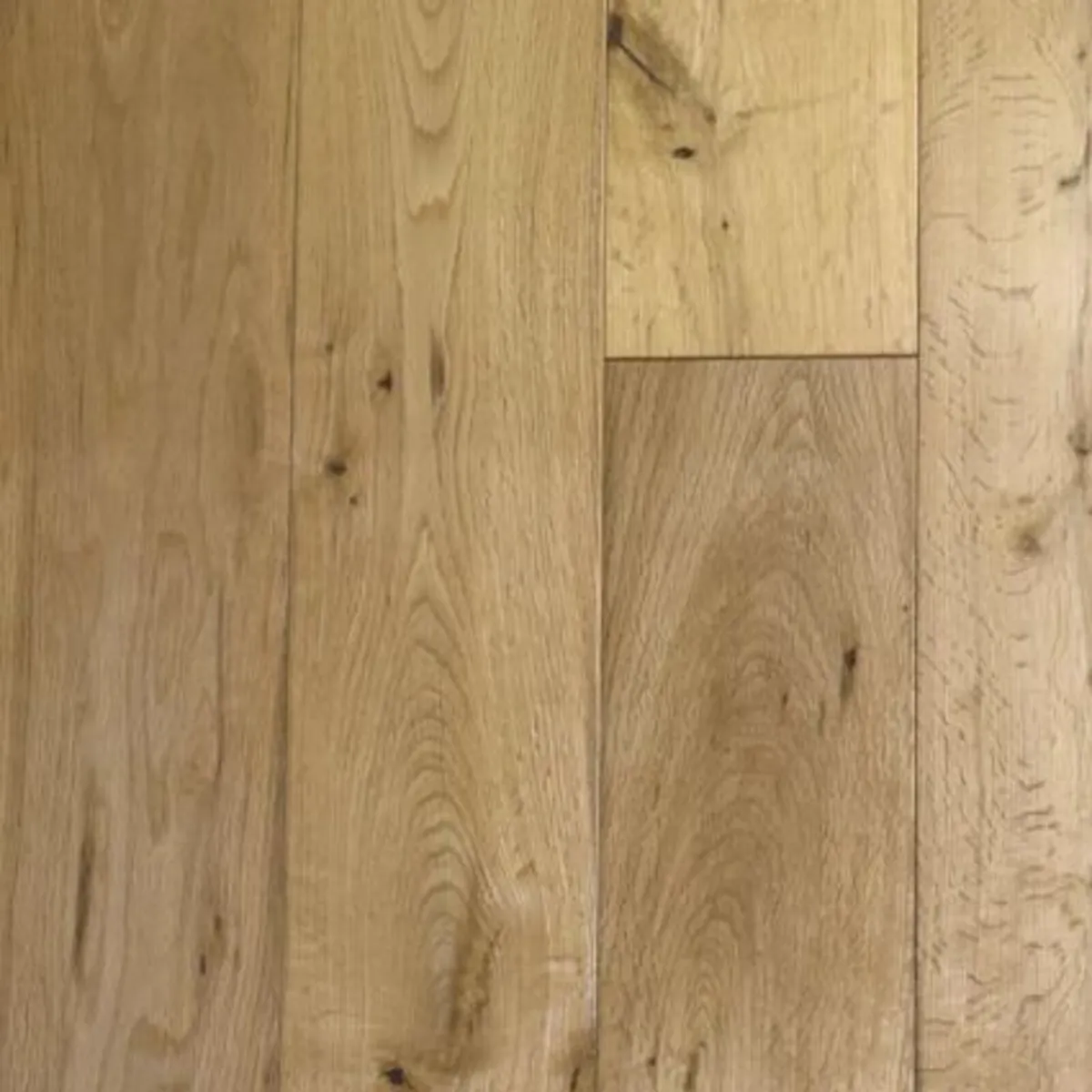 Engineered 4mm Rustic Oak Lacquered 150mm Flooring - Image 1