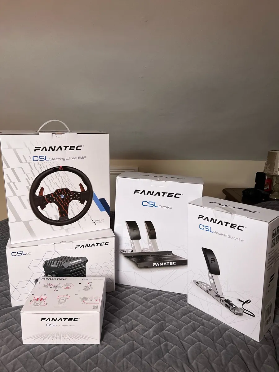 Fanatec CSL DD racing sim