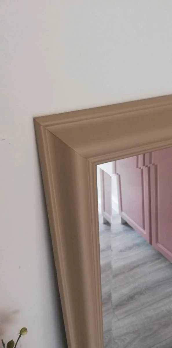 Large solid frame bevel edge Mirror - Image 4