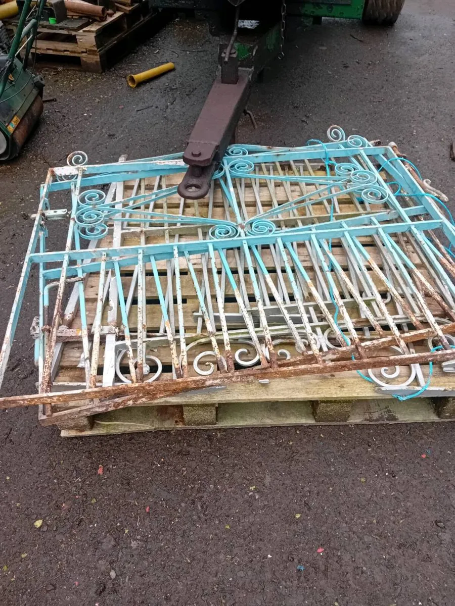 2 sets of 10ft gates - Image 1