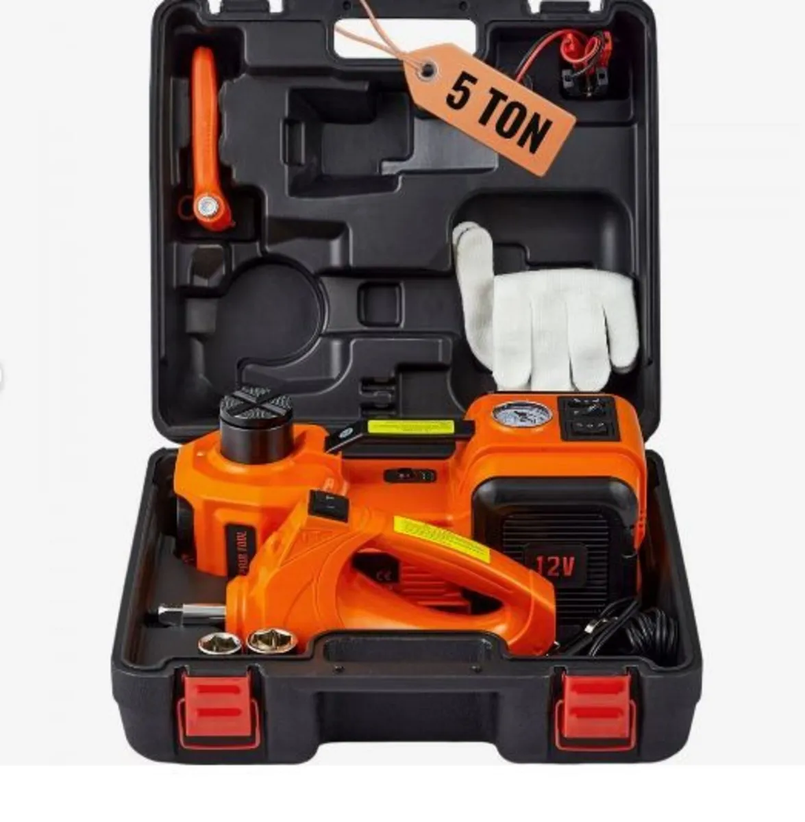 Electric Hydraulic Car Floor Jack 5 Ton 12V - Image 4