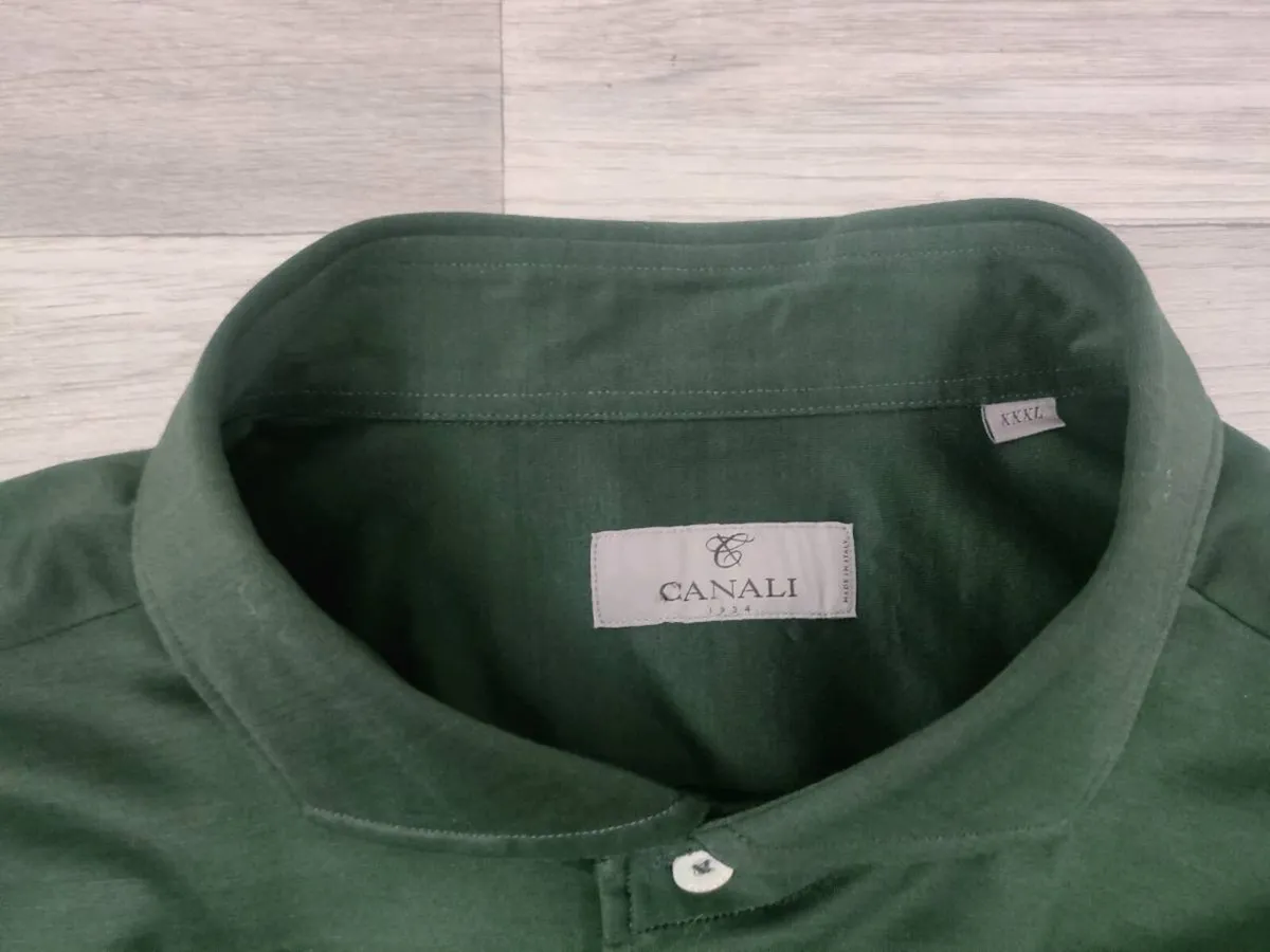 Canali Cotton Jersey Shirt Mens 2XL/3XL RRP 350 - Image 3