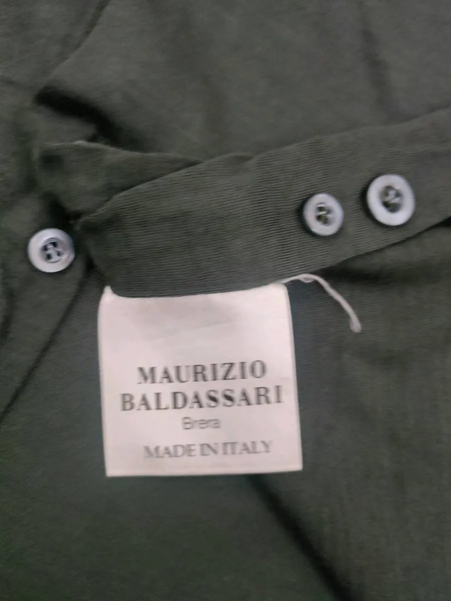 Mauricio Baldessari Virgin Wool Shirt Mens XXL - Image 4