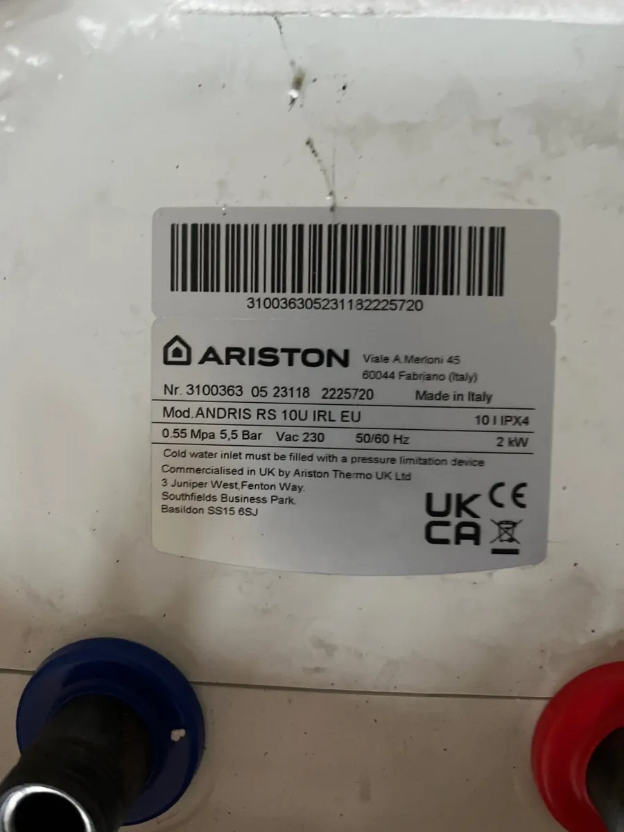 Undersink water heater - Image 1