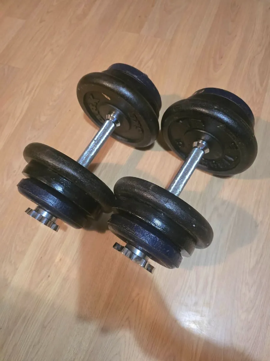 Dumbbells 2×22kg - Image 3