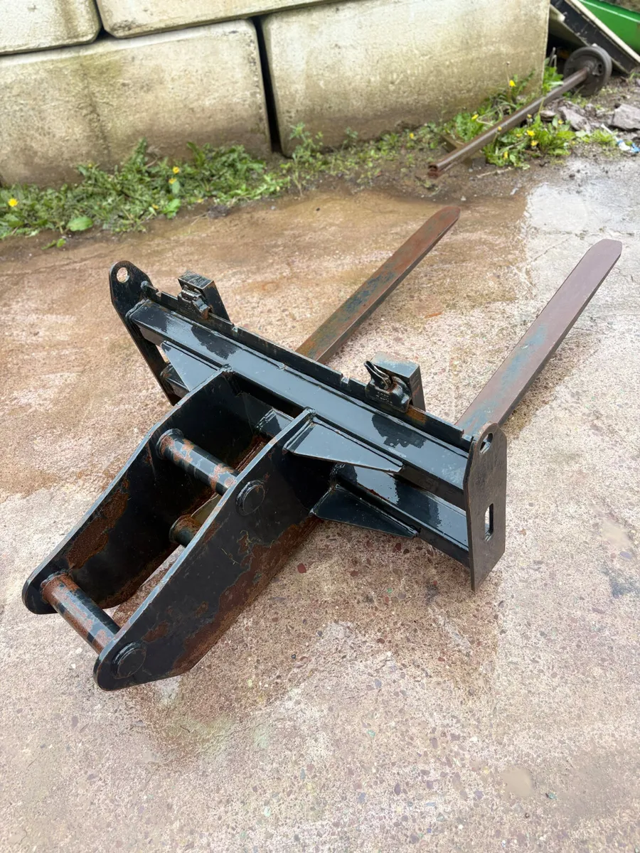 Excavator pallet forks 65mm - Image 2