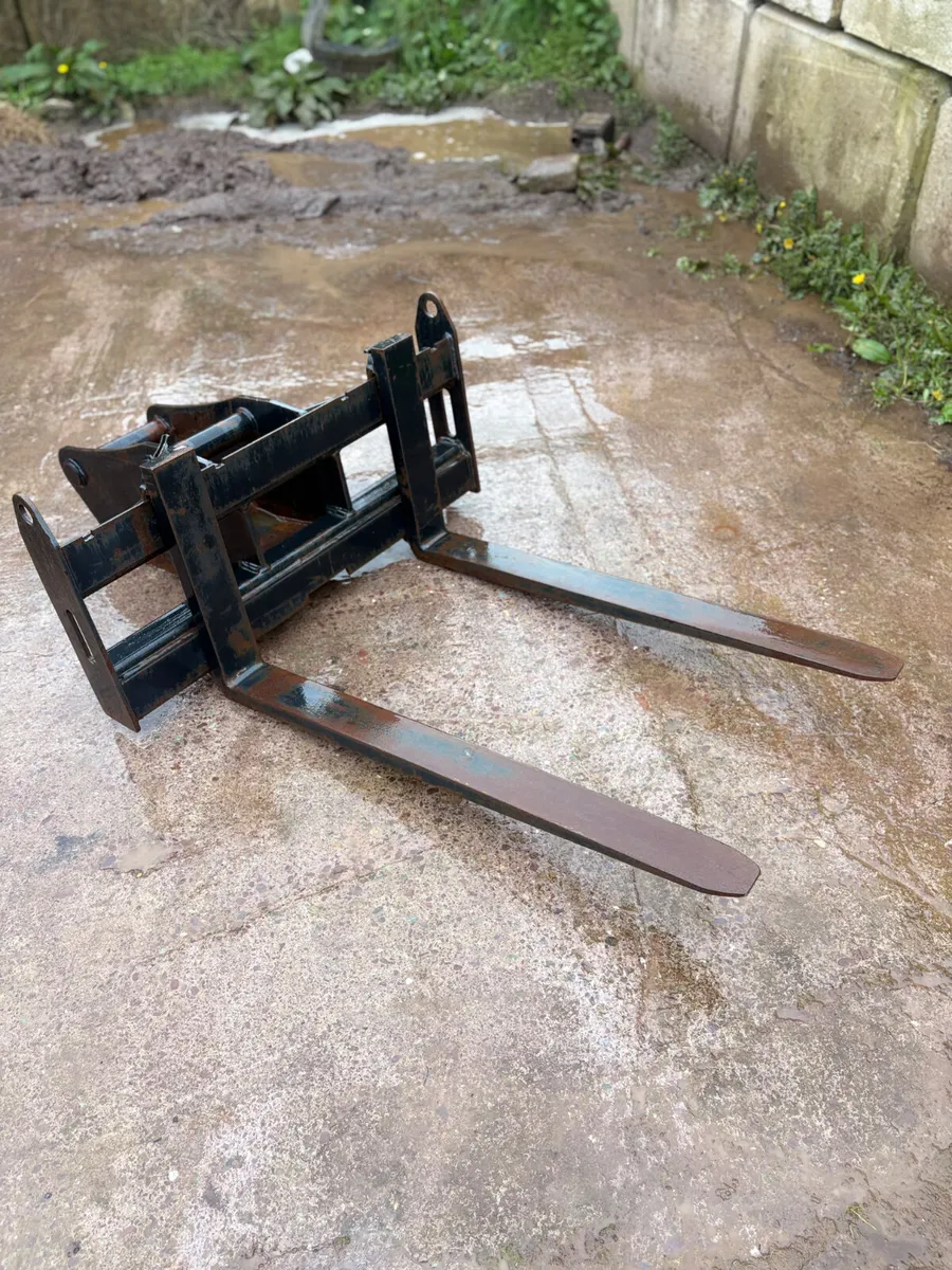Excavator pallet forks 65mm - Image 1