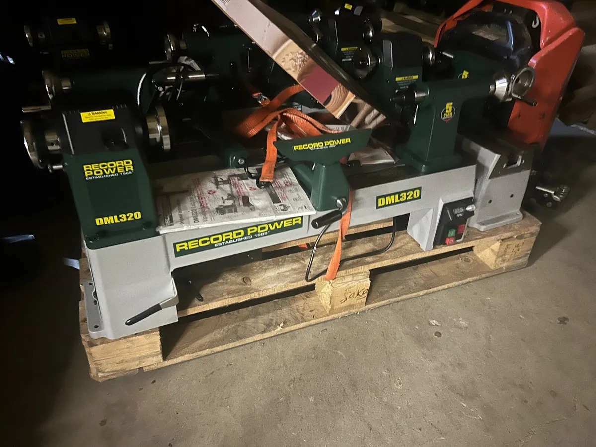 Record dml 320 variable speed lathes - Image 1
