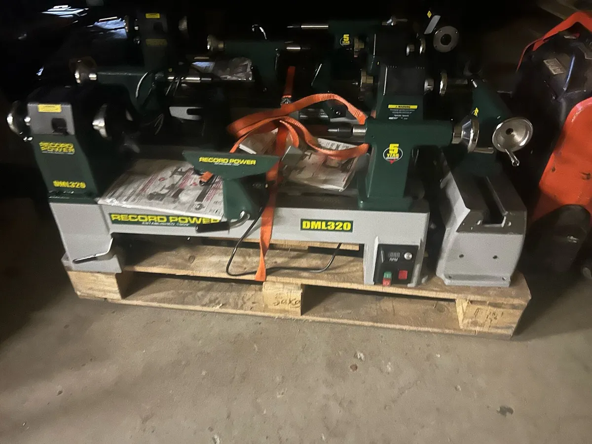 Record dml 320 variable speed lathes - Image 4