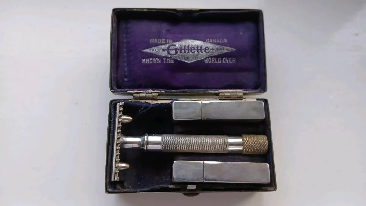 Gillette 1913 single ring Safety Razor - Image 2