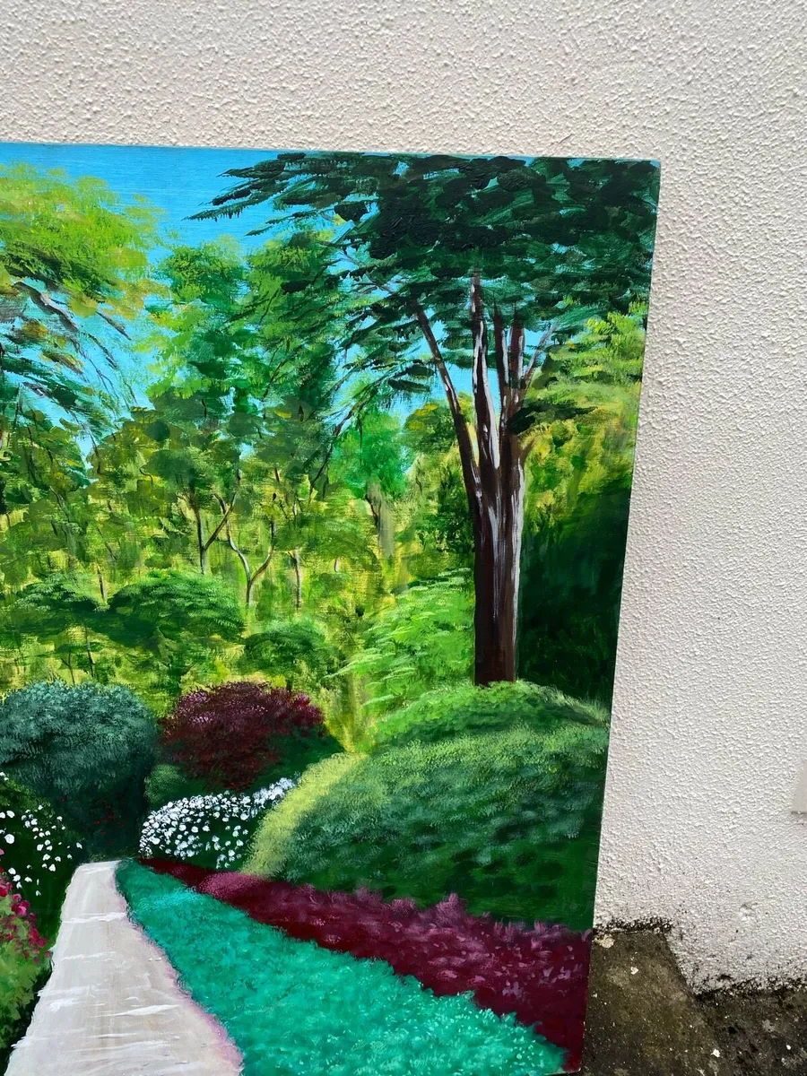 Mount Congreve oil on board by Tony Gunning - Image 4