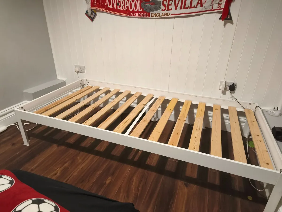 Single Strong Metal Bed Frame - Image 1