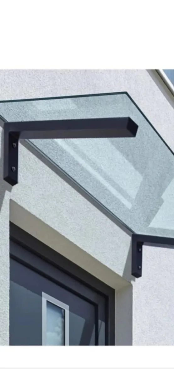 Glass door roof - Image 2