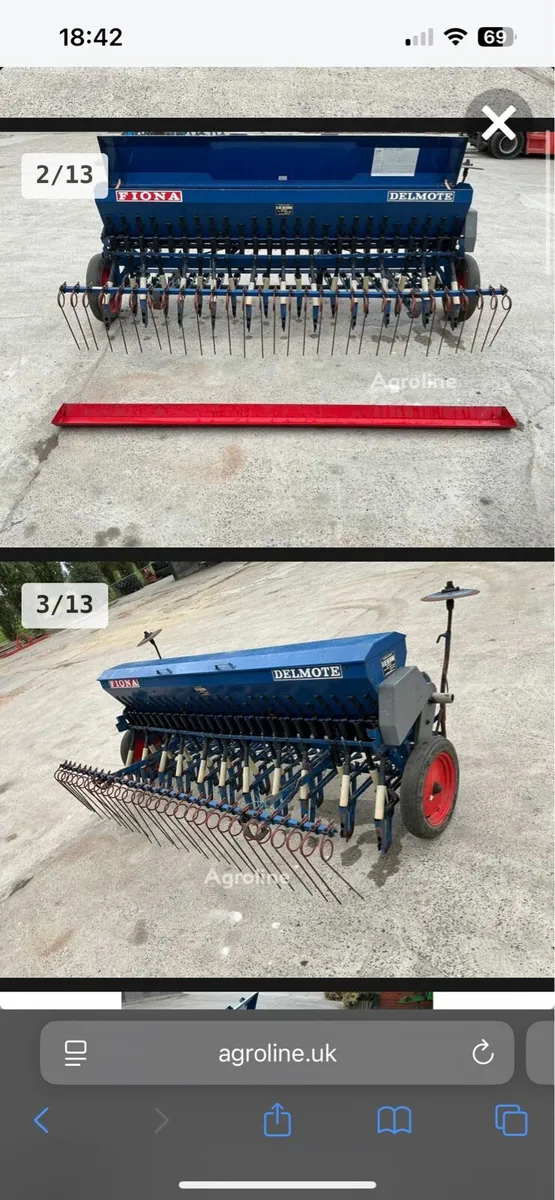 Fiona seed drill, READ ADD - Image 3