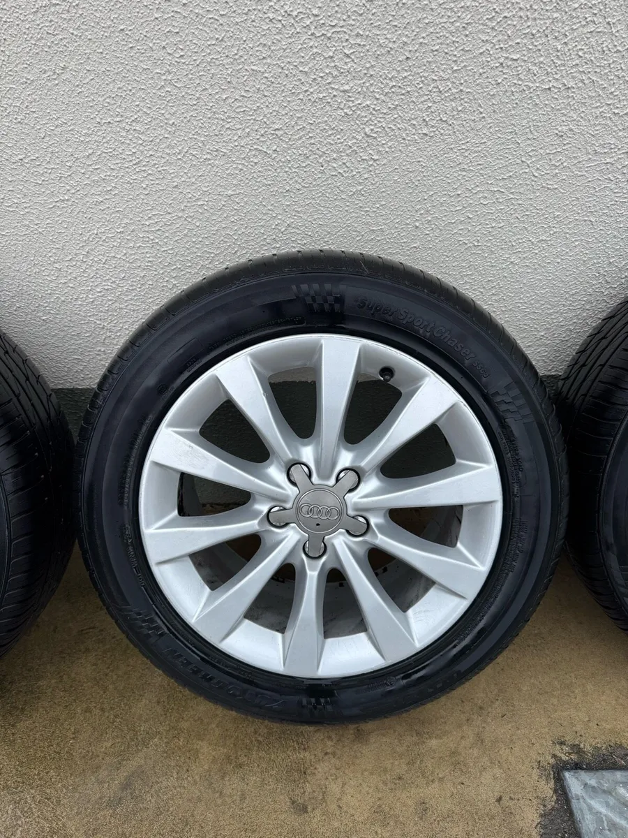 Audi 17” inch alloys 5x112 225/55/17 - Image 2