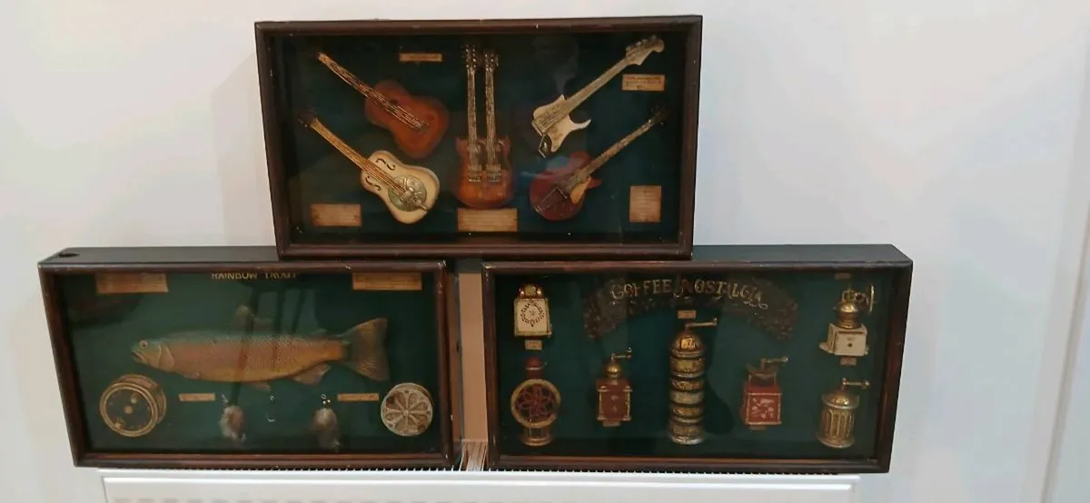 3 box framed pieces - Image 1